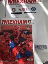 Wrexham stockport county for sale  CHESTER