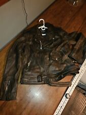 Real leather jacket for sale  Kasson