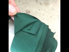 Green polycotton fabric for sale  SWINDON