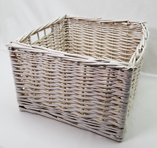 Square white basket for sale  NELSON