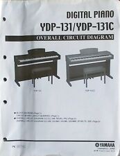 Folhas de diagrama de circuito geral originais para piano digital Yamaha YDP-131/YDP-131C. comprar usado  Enviando para Brazil