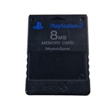 Sony PlayStation 2 PS2 Official Memory Card 8MB - Used, Tested & Working, Wiped na sprzedaż  Wysyłka do Poland