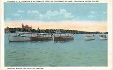 Used, Thousand Islands Thomson's Motorboat Tour 1920 NY  for sale  Shipping to South Africa