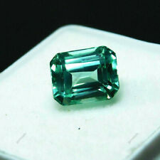 3.60 Ct NATURAL Grandidierite Bluish Green Emerald Cut CERTIFIED Loose Gemstone for sale  Shipping to South Africa