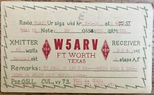 1930 qsl card for sale  Shipping to Ireland