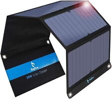 BigBlue 2 USB 28W Solar Charger Foldable Waterproof Outdoor, used for sale  Shipping to South Africa