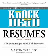 Knock dead resumes for sale  USA
