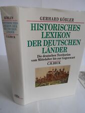 Köbler historisches lexikon gebraucht kaufen  Deutschland