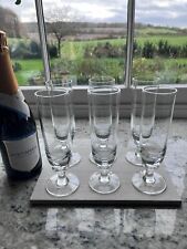 CHAMPAGNE GLASSES FLUTES SET OF 6 for sale  Shipping to South Africa