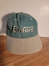 Sombrero vintage Binford Tools mejoras para el hogar Tim Allen TV gorra a presión década de 1990 segunda mano  Embacar hacia Argentina