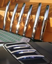 Guarnições de barbatana de grelha de ventilação para capô cromado estoque dos EUA para Mercedes W166 X166 ML GL GLE GLS comprar usado  Enviando para Brazil