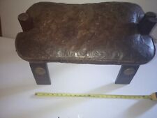 Antique leather pillow for sale  Buffalo
