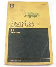 Caterpillar D8 Tractor Dozer Bulldozer Parts Manual Book Catalog 13A-13A3702 CAT, used for sale  Shipping to Canada