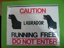 Labrador dog sign for sale  TIPTON
