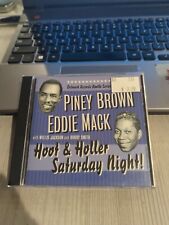 CD 2574 - Álbum Piney Brown e Eddie Mack Hoot and Holler Saturday Night (CD), usado comprar usado  Enviando para Brazil