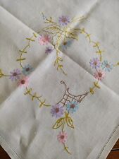 Vintage hand embroidered for sale  FROME