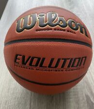 🔥 Wilson Evolution • Balón de baloncesto oficial para hombre juego interior 29,5 • WTB0516 segunda mano  Embacar hacia Mexico