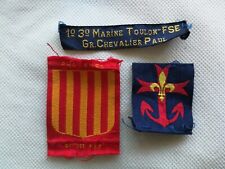 Insignes scout marine d'occasion  Antibes