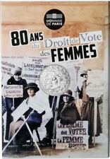 FRANCE 10 Euro Argent 80 Ans du Droit de Vote des Femmes 2024 UNC segunda mano  Embacar hacia Mexico