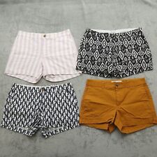 Shorts femininos Old Navy tamanho 8 multicoloridos frente plana lote de 4 roupas casuais de verão comprar usado  Enviando para Brazil