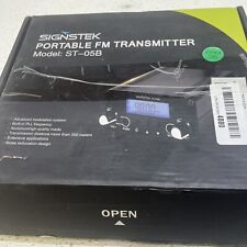 Signstek ST-05B Dual Mode Long Range Stereo Broadcast Home FM Transmitter for sale  Shipping to South Africa