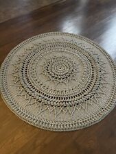 Handmade crochet rug for sale  New Boston