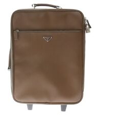 Usado, Bolsa de transporte de viagem Prada bolsa de couro marrom 48x36x18cm usada comprar usado  Enviando para Brazil