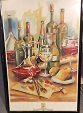 wine print poster for sale  Covington