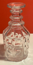 Antique Victorian Cut Glass Triple Neck Decanter, Glassware for sale  Shipping to South Africa