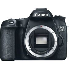 (Open Box) Canon EOS 70D 20.2MP Digital SLR Camera - Black (Body Only) #24 for sale  Shipping to South Africa