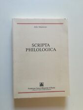 Marastoni scripta philologica usato  Torino