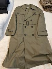 coat khaki trench for sale  Jacksonville