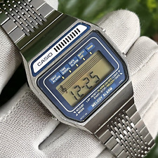 Usado, Raro Vintage Casio H111 Digital LCD Melodia Alarme Feito no Japão Relógio Masculino Mod. 82 comprar usado  Enviando para Brazil