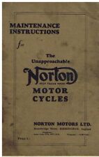 Norton model 16h for sale  ALFRETON