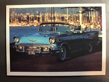 1957 Chevrolet Bel Air Canvertible, Dream Machines Trading Card RARE!! #3 for sale  Shipping to United Kingdom