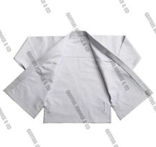 White Plain Blank Brazilian Jiu Jitsu Gi, BJJ Kimono BJJ Gi /A2 Size Pearl weave for sale  Shipping to South Africa