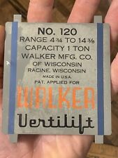 Vintage walker vertilift for sale  Racine