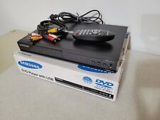 Samsung DVD-E360 Dvd Player Com Usb Com Controle Remoto Original-Pequeno Jogador versátil, usado comprar usado  Enviando para Brazil