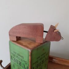 Vintage wooden cow for sale  YORK