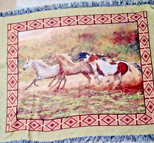 Horse fringe tapestry for sale  Riesel