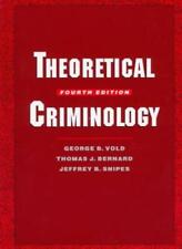 Theoretical criminology late for sale  USA