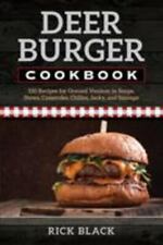 Deer burger cookbook for sale  Indianapolis