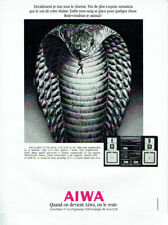 Publicité Advertising 1020 1986  Aiwa  chaine hi-fi VX 7700 d'occasion  Raimbeaucourt