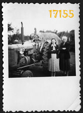 Vintage Photograph, sweet girl on old tractor ZETOR 25 K 1950’s Hungary , used for sale  Shipping to Ireland