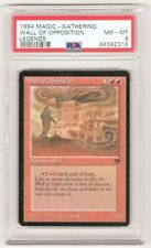 1994 MTG Magic The Gathering Legends Wall of Opposition PSA 8 NM-MT for sale  Shipping to South Africa