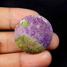 Purple Stichtite Cabochon Round Shape Loose Natural Gemstone 26 Cts SC-31 for sale  Shipping to South Africa