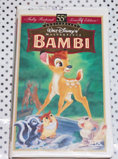 Walt Disney's Masterpiece Bambi VHS edição de 55º aniversário - TESTADO comprar usado  Enviando para Brazil