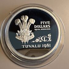 Tuvalu 1981 silver for sale  BIRMINGHAM