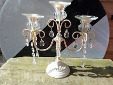 Metal glass candelabra for sale  SUTTON-IN-ASHFIELD