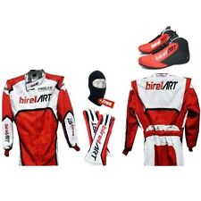 Traje de carreras Birel Art Go Kart con botas, guantes y pasamontañas segunda mano  Embacar hacia Argentina